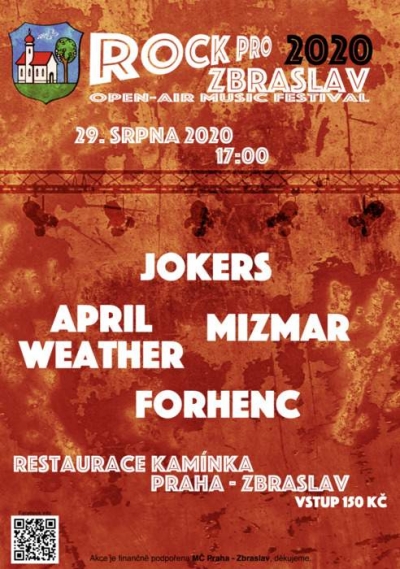 Rock pro Zbraslav 2020 Rock pro Zbraslav 2020