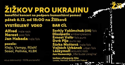 ŽIŽKOV PRO UKRAJINU II. (2024) ŽIŽKOV PRO UKRAJINU II. (2024)
