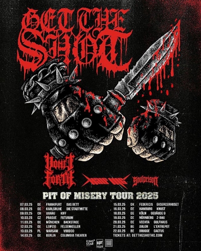 Get The Shot - Pit Of Misery Tour 2025 - Praha Get The Shot - Pit Of Misery Tour 2025 - Praha