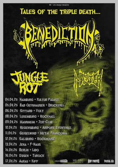 BENEDICTION (UK) - Berlín 2025 BENEDICTION (UK) - Berlín 2025