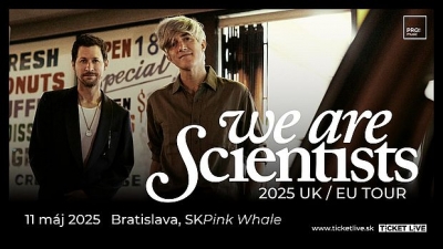 We Are Scientists (US) - Bratislava 2025