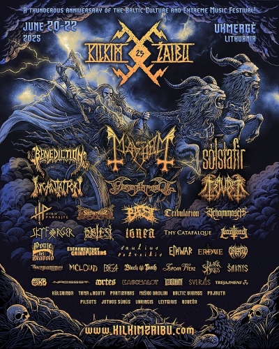 Festivalis Kilkim Žaibu 2025 (vol. XXV) Festivalis Kilkim Žaibu 2025 (vol. XXV)