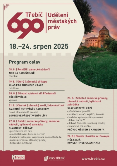 Slavnosti tří kápí 2025