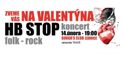 HB STOP - koncert na Valentýna v LEDNICI (2025)