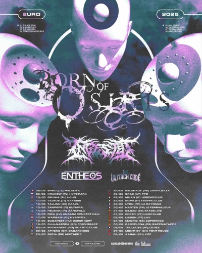 Born of Osiris & Ingested - European Tour 2025 - Varšava