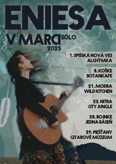 Eniesa - V Marci sólo 2025 - Modra