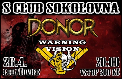 DONOR & WARNING VISION - Luhačovice 2025