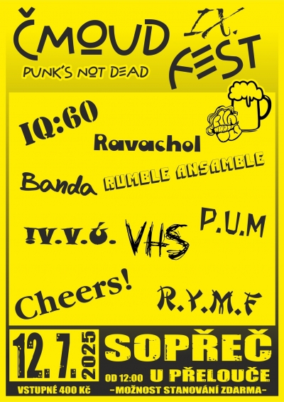 Čmoud Fest 2025 (vol.9) Čmoud Fest 2025 (vol.9)