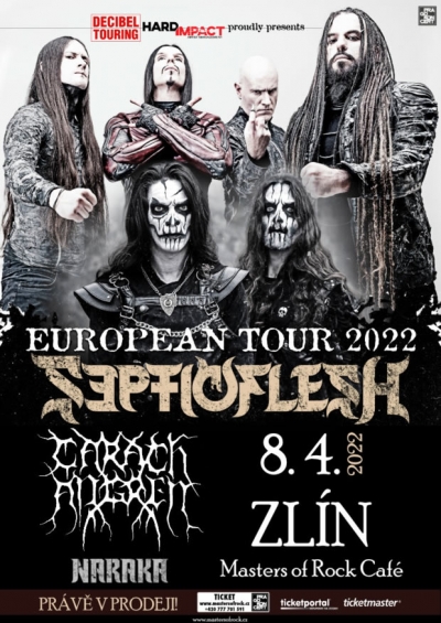 (ZRUŠENO) European tour 2022 (Septicflesh + Carach Angren) - Zlín