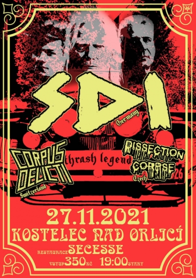 (BUDE UPŘESNĚNO) S.D.I + support (Kostelec nad Orlicí)