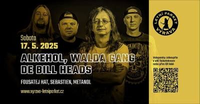 Alkehol, Walda Gang, De Bill Heads, Fousatej Hat, Sebastien, Metanol - Výrava 2025