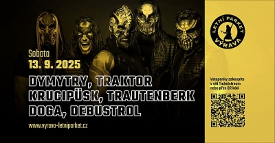 Krucipüsk, Doga, Trautenberk, Debustrol, Dymytry, Traktor - Výrava 2025