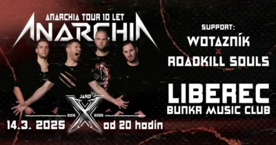 AnarchiA - Tour 10 let - Liberec