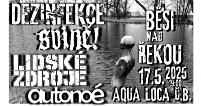 BĚSI NAD ŘEKOU - hardcore punk večírek pro mladší i pokročilé 2025