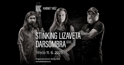 Stinking Lizaveta (USA) & Darsombra (USA) - Brno 2025 Stinking Lizaveta (USA) & Darsombra (USA) - Brno 2025