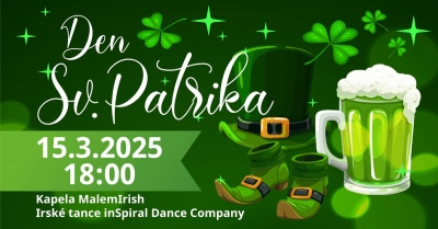 Den sv. Patrika 2025 – Sokolovna Řepy