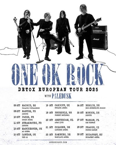 ONE OK ROCK - Detox European Tour 2025 - Mnichov