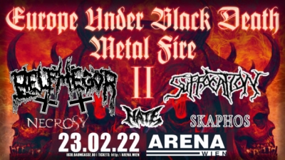 (ZRUŠENO) Europe under Black Death Metal Fire II - Vídeň