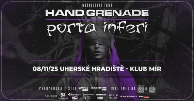 Porta Inferi & Hand Grenade - METAL/CORE TOUR 2025 - Uherské Hradiště