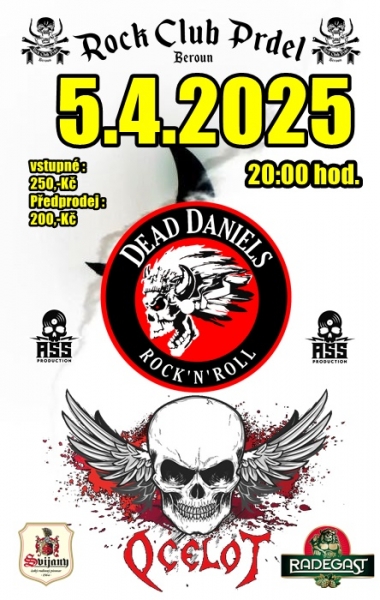 DEAD DANIELS & OCELOT - Beroun 2025 DEAD DANIELS & OCELOT - Beroun 2025