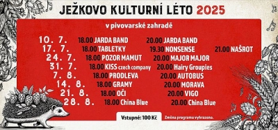 Ježkovo kulturní léto 2025 - Jarda Band