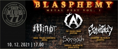BLASPHEMY metal fest 2021+2022 (VOL.1) BLASPHEMY metal fest 2021+2022 (VOL.1)