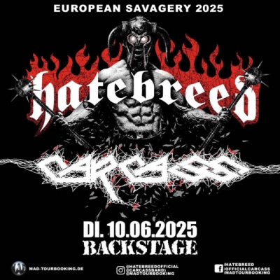 Hatebreed & Carcass - Mnichov 2025