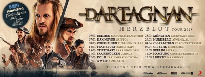 dArtagnan - Herzblut Tour 2025 - Lipsko
