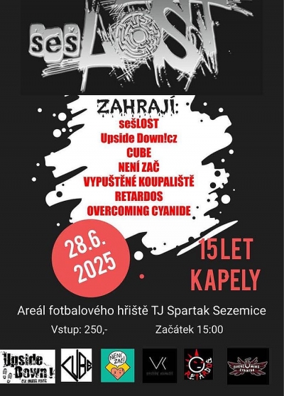15 let kapely sešLOST 15 let kapely sešLOST