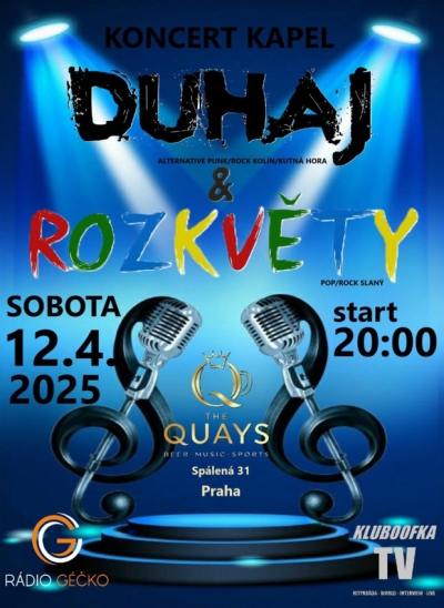 Duhaj & Rozkvěty - Praha 2025
