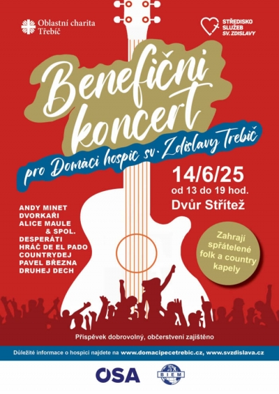 Benefiční koncert pro Domácí hospic sv. Zdislavy Třebíč Benefiční koncert pro Domácí hospic sv. Zdislavy Třebíč