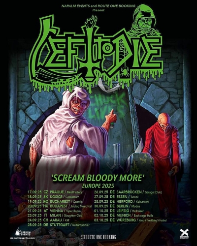 Left To Die - Scream Bloody More Europe 2025 - Berlín