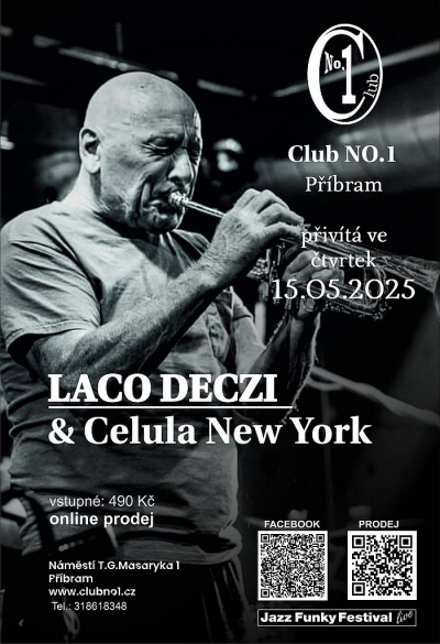 Laco Deczi & Celula New York - Příbram 2025