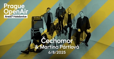 Prague Open Air 2025 - Čechomor & Martina Pártlová