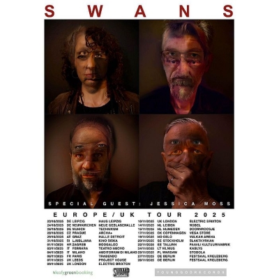 Swans & Jessica Moss - Praha 2025 Swans & Jessica Moss - Praha 2025