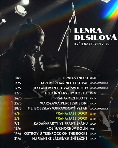 Lenka Dusilová - SÓLO - Hlučín 2025