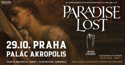 Paradise Lost - ASCENSION OF EUROPE TOUR 2025 PART 1 - Praha Paradise Lost - ASCENSION OF EUROPE TOUR 2025 PART 1 - Praha