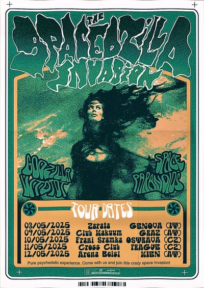 Godzilla was too drunk to destroy Tokyo (IT) & Space Paranoid (IT) - Vídeň 2025