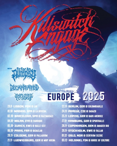 Killswitch Engage - Europe 2025 - Lipsko Killswitch Engage - Europe 2025 - Lipsko