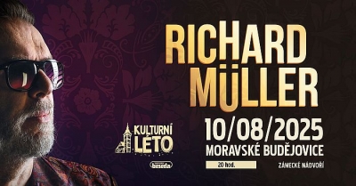 Kulturní léto Moravské Budějovice 2025 - Richard Müller