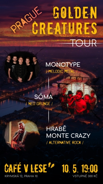 SÓMA - Golden Creatures Tour 2025 - Praha