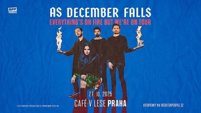 AS DECEMBER FALLS - Everything's On Fire But We Are On Tour 2025 - Praha