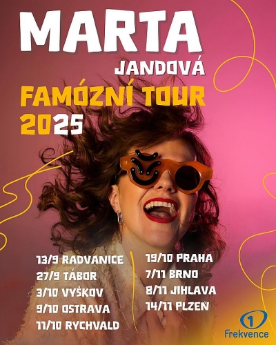 Marta Jandová - Famózní Tour 2025 - Vyškov