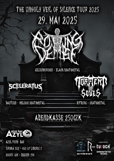 The Unholy Veil Of Silence Tour 2025 - Liberec The Unholy Veil Of Silence Tour 2025 - Liberec