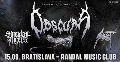 Obscura - A Sonication World Tour 2025 - Bratislava