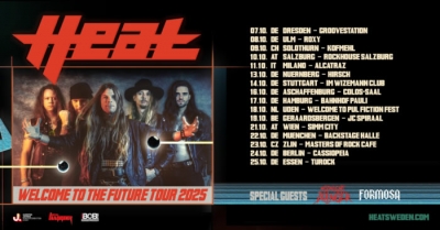 H.E.A.T. - WELCOME TO THE FUTURE TOUR 2025 - Vídeň