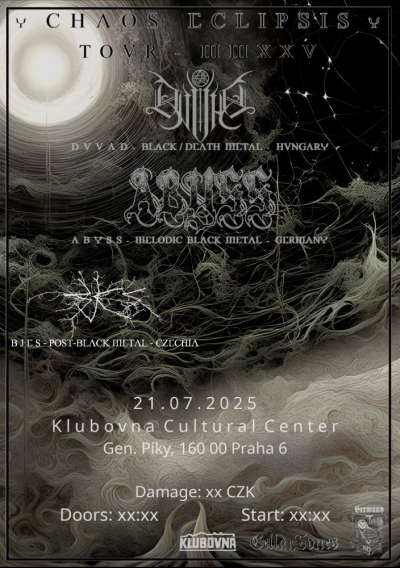 DVVAD, Abyss, Bjes - Praha 2025