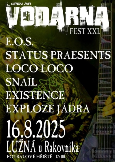 Vodárna fest 2025 (vol. 21) Vodárna fest 2025 (vol. 21)