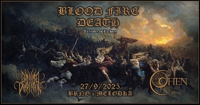 BLOOD FIRE DEATH: A TRIBUTE TO BATHORY - Brno 2025 BLOOD FIRE DEATH: A TRIBUTE TO BATHORY - Brno 2025