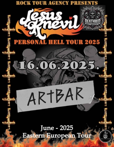 JESUS KNEVIL (USA) & DEATH BED CONFESSION (USA) - Brno 2025